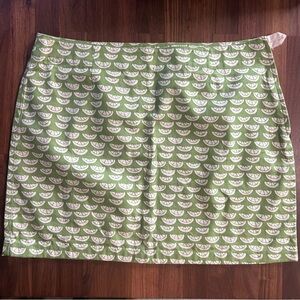 Garnet Hill 100% Cotton Skirt Mini